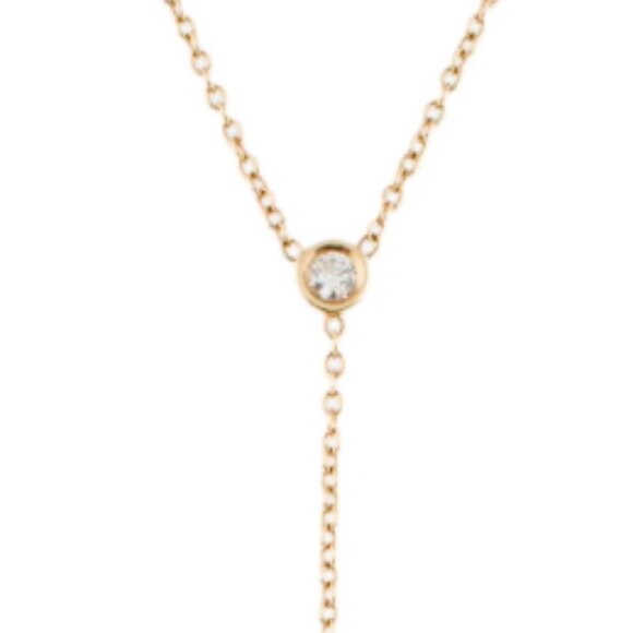 Ariel Gordon Jewelry Diamond Lariat Necklace - Picture 6 of 7